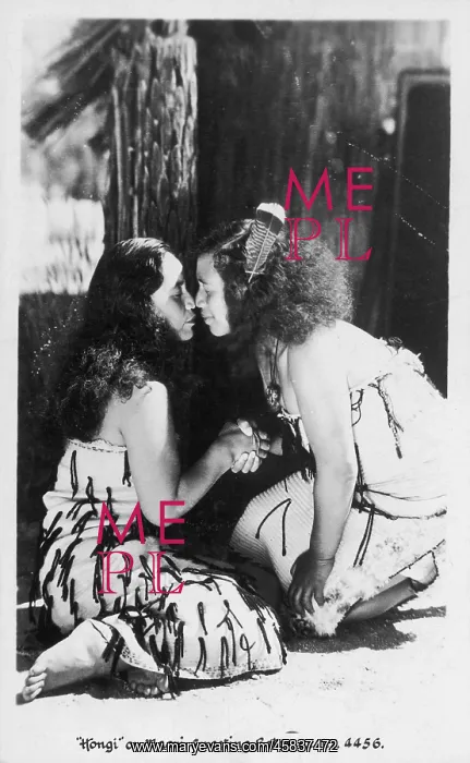 : Hongi Maori Greeting : Hongi Maori Greeting