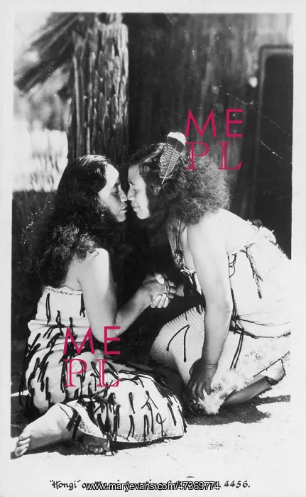 : Hongi Maori Greeting : Hongi Maori Greeting