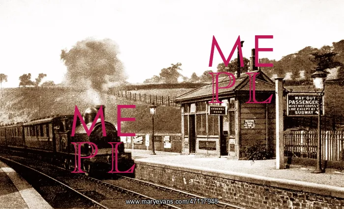  : Honley Railway Station early 1900s
