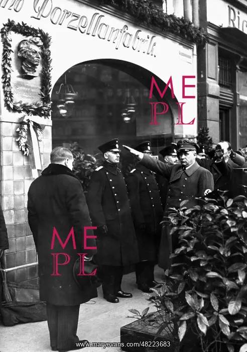 : Honoring ceremony for Frederic Chopin in Dresden, 1935 : Honoring ceremony for Frederic Chopin in Dresden, 1935