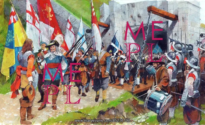 : Honourable surrender at Pendennis Castle : Honourable surrender at Pendennis Castle