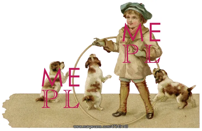  : Hooping Boy and Pups