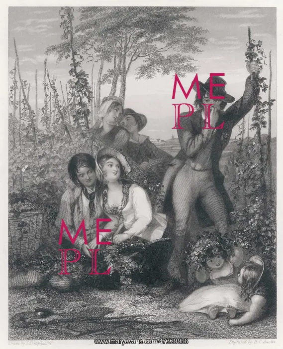 : HOP PICKERS 1845 : HOP PICKERS 1845