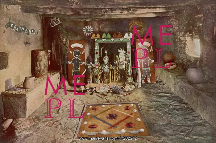 : HOPI KIVA. The kiva of the Powamu Society of the Hopi people of Crand Canyon : HOPI KIVA. The kiva of the Powamu Society of the Hopi people of Crand Canyon