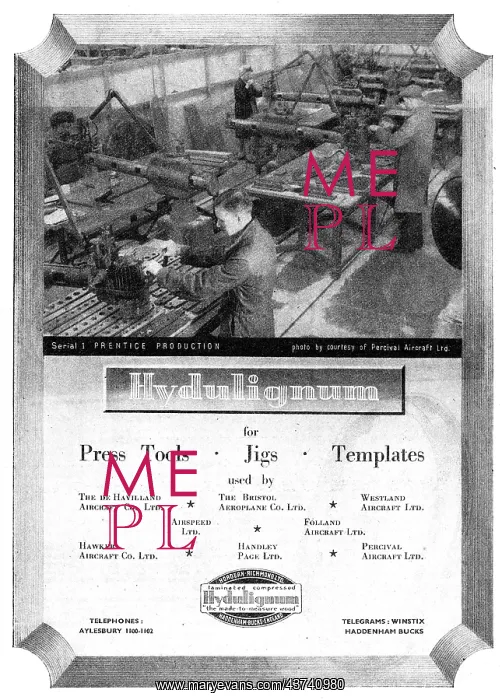 : Hordern Richmond Hydulignum Press Tools, Jigs & Templates : Hordern Richmond Hydulignum Press Tools, Jigs & Templates