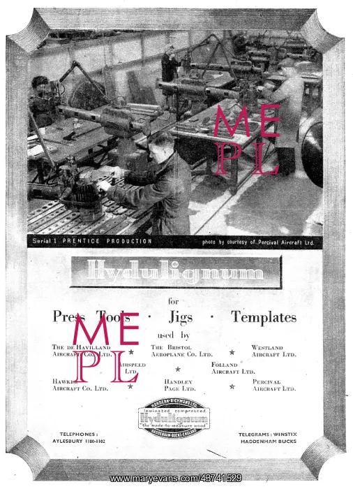 : Hordern Richmond Hydulignum Press Tools, Jigs & Templates : Hordern Richmond Hydulignum Press Tools, Jigs & Templates