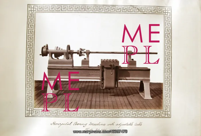  : Horizontal boring machine with adjustable table