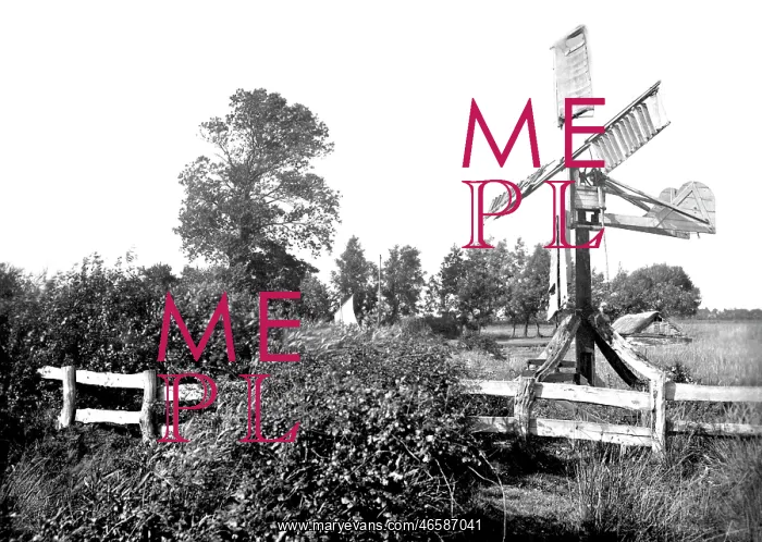 : Horning, the Old Wind Pump 1902