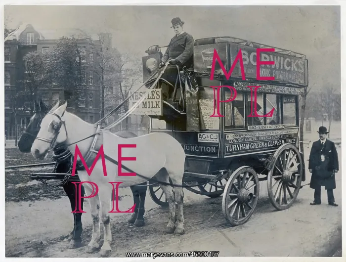: Horse Bus, London : Horse Bus, London