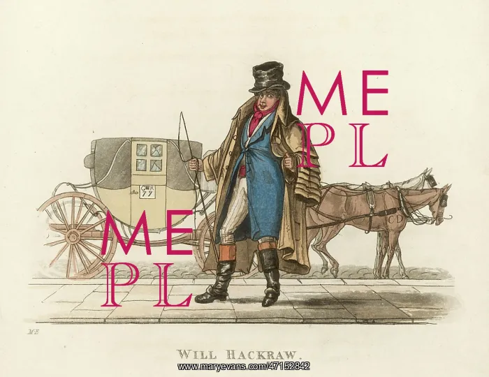  : Horse and Cab in London