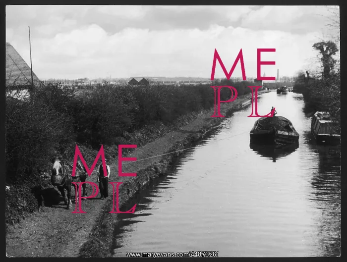 : HORSE-DRAWN BARGE : HORSE-DRAWN BARGE