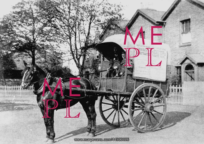 : Horse Drawn Delivery Cart : Horse Drawn Delivery Cart
