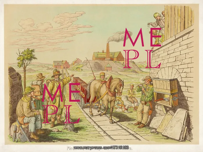 : Horse-Drawn German Rail : Horse-Drawn German Rail