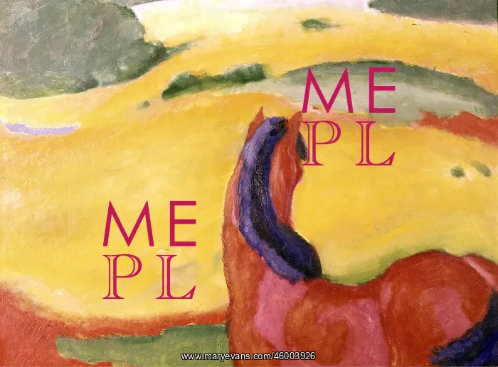 : Horse in a landscape : Horse in a landscape