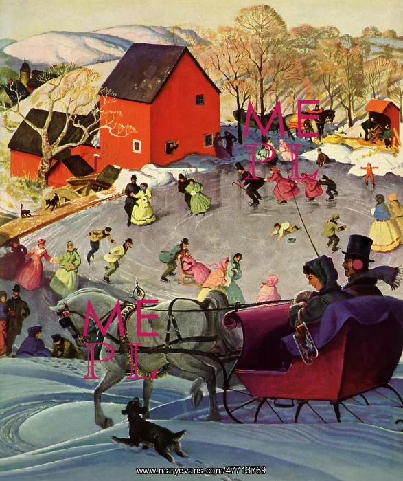  : Horse Pulling Sleigh