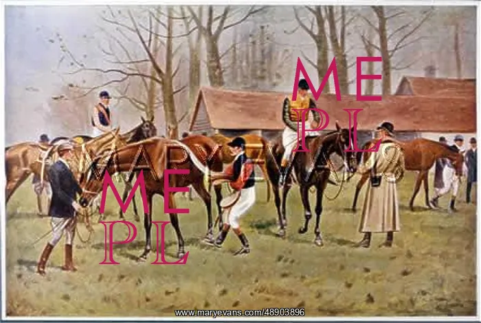  : AFTER A HORSE RACE 1912