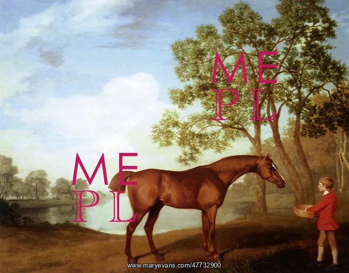  : Horse with Stable Boy, by Stubbs