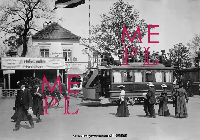  : Horse tram in Berlin