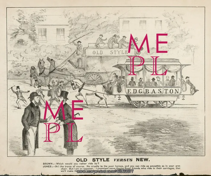 : HORSE-TRAMS VERSUS BUSES : HORSE-TRAMS VERSUS BUSES