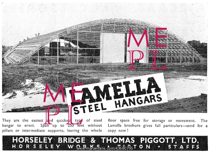 : Horseley Bridge Aircraft Hangars : Horseley Bridge Aircraft Hangars