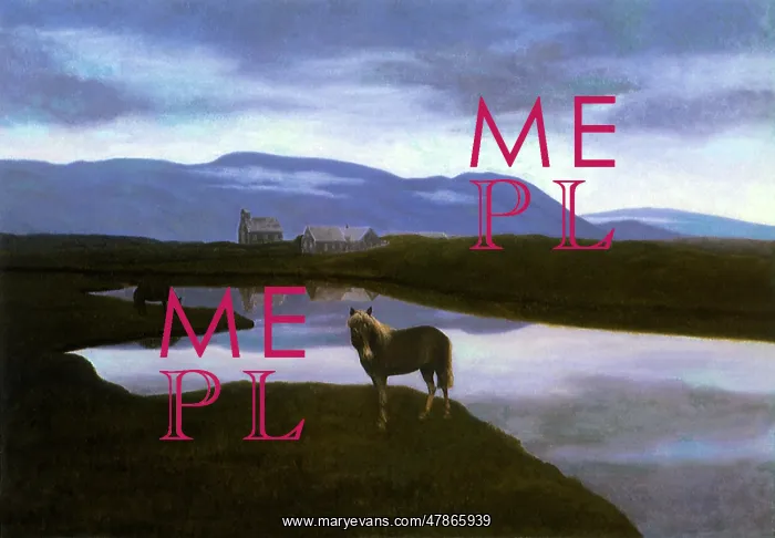  : Horses on Marshy Plain