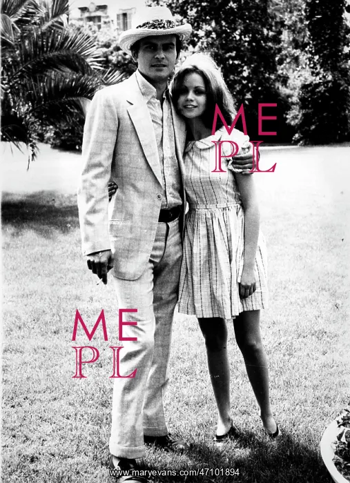 : Horst Buchholz and Muriel Catala : Horst Buchholz and Muriel Catala