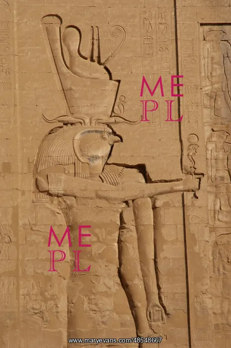 : Horus. Edfu. Egypt : Horus. Edfu. Egypt