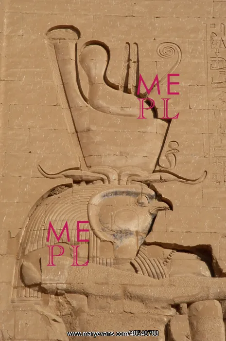 : Horus. Edfu. Egypt : Horus. Edfu. Egypt