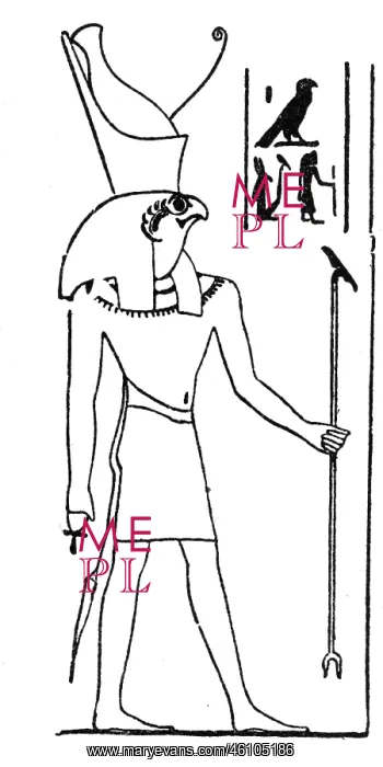 : Horus, Egyptian god : Horus, Egyptian god