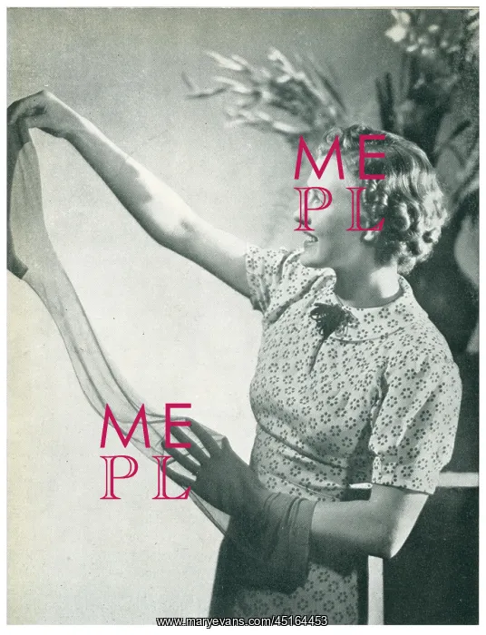  : Hosiery Advertisement Photograph