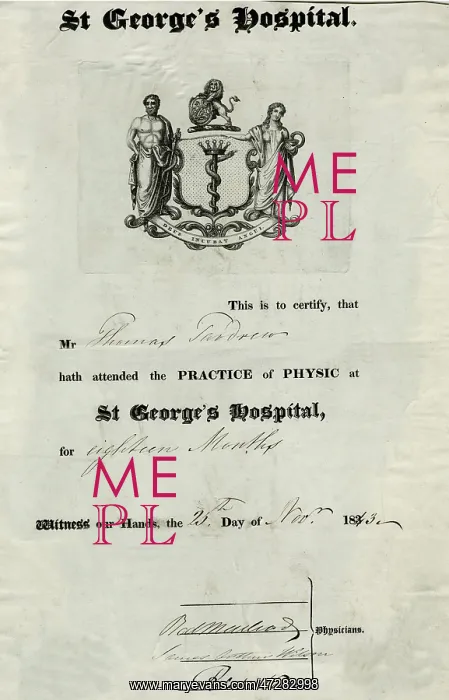 : HOSPITAL CERTIFICATE : HOSPITAL CERTIFICATE