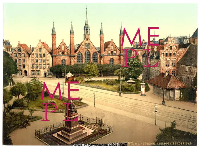 : The hospital, Lubeck, Germany : The hospital, Lubeck, Germany