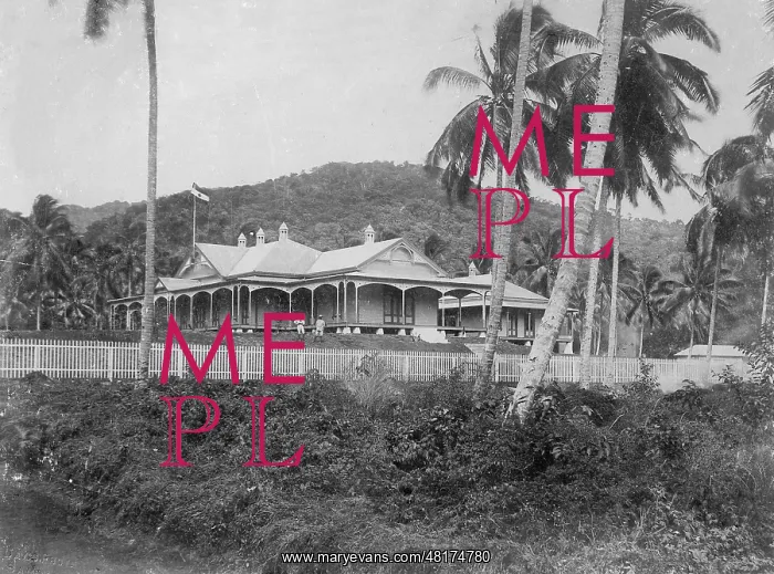 : Hospital in Samoa, 1905 : Hospital in Samoa, 1905