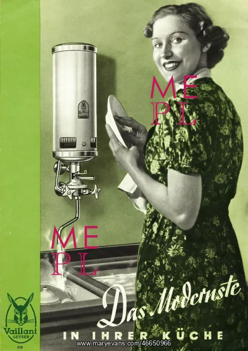 : Hot water advert : Hot water advert