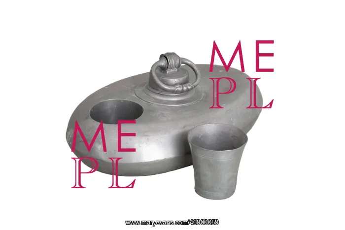 : Hot water bottle and cup : Hot water bottle and cup