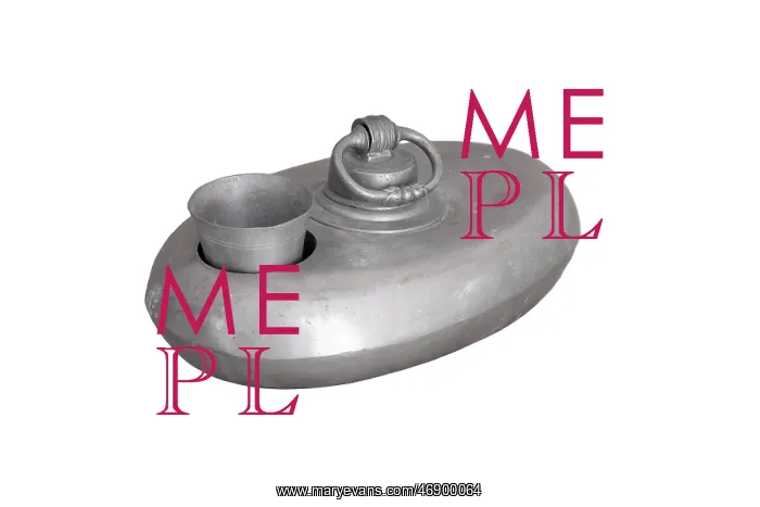 : Hot water bottle and cup : Hot water bottle and cup