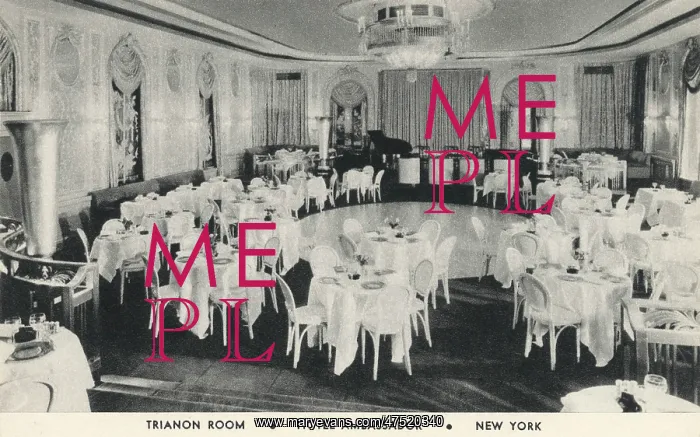  : Hotel Ambassador, New York