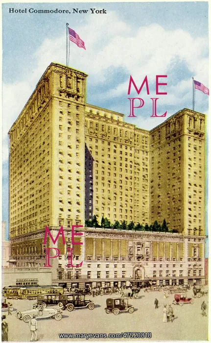  : Hotel Commodore, New York