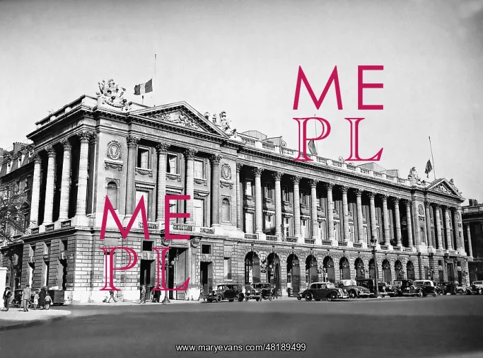 : Hotel de Crillon, 1935 : Hotel de Crillon, 1935