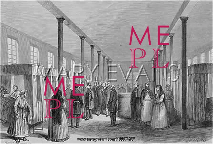 : HOTEL DIEU / PARIS / 1865 : HOTEL DIEU / PARIS / 1865