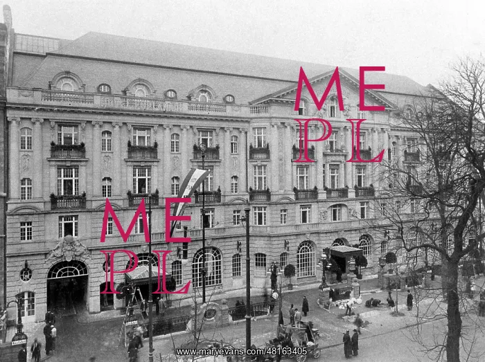 : The Hotel Esplanade in Berlin, 1908 : The Hotel Esplanade in Berlin, 1908