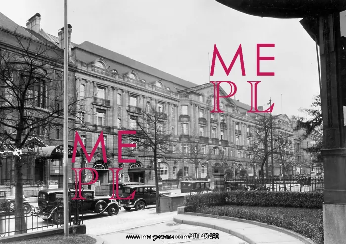 : Hotel Esplanade in Berlin, 1931 : Hotel Esplanade in Berlin, 1931