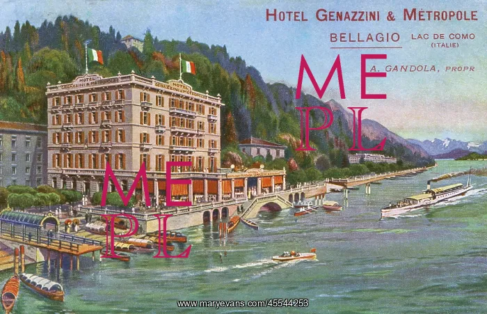 : Hotel Genazzini & Metropole, Bellagio, Lake Como, Italy : Hotel Genazzini & Metropole, Bellagio, Lake Como, Italy