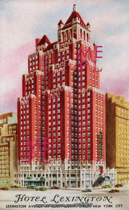  : Hotel Lexington, New York