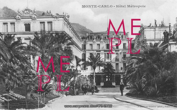  : The hotel Metropole in Monte Carlo