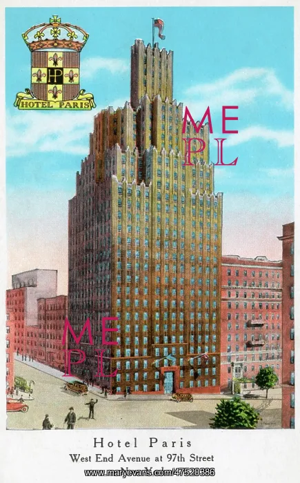  : Hotel Paris, New York