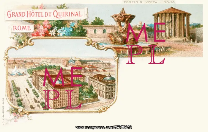  : HOTEL QUIRINAL, ROMA