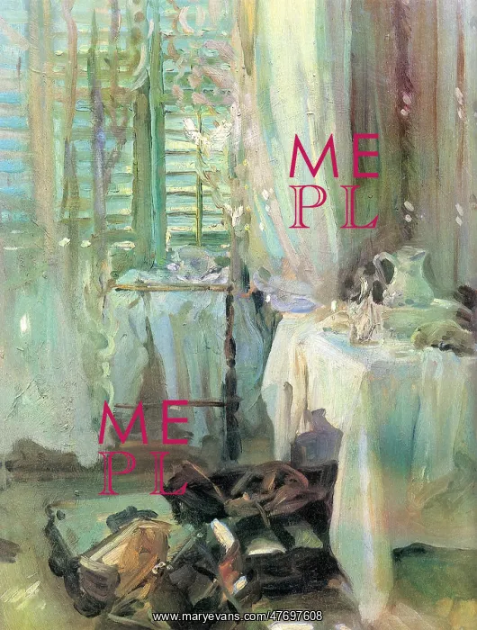 : A Hotel Room, by John Singer Sargent : A Hotel Room, by John Singer Sargent