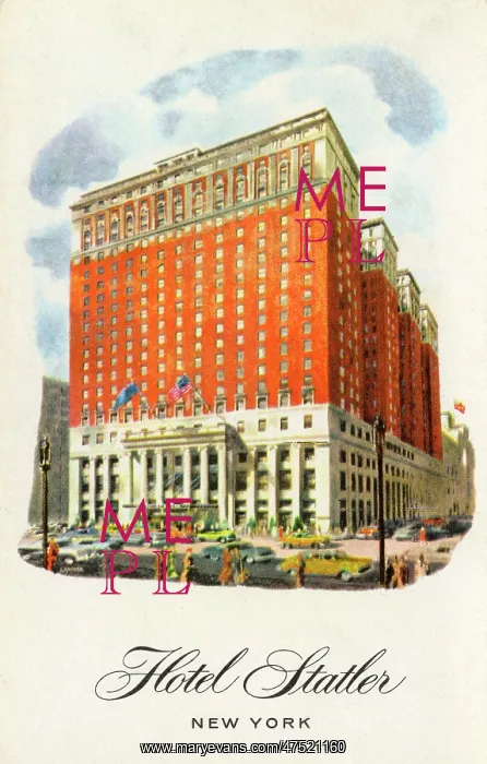  : Hotel Statler, New York