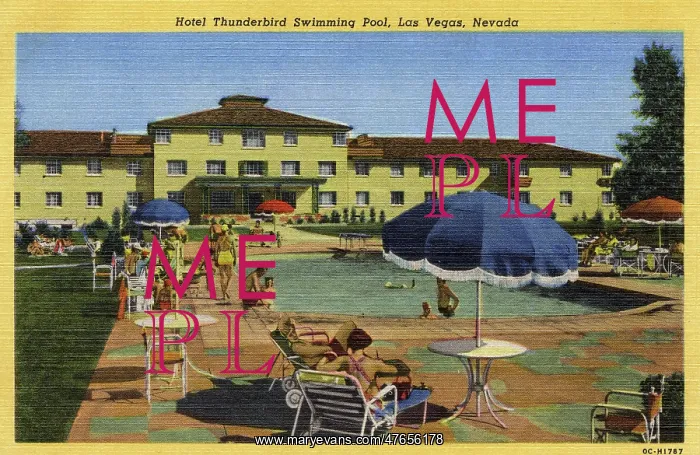 : Hotel Thunderbird, Las Vegas, Nevada, USA : Hotel Thunderbird, Las Vegas, Nevada, USA